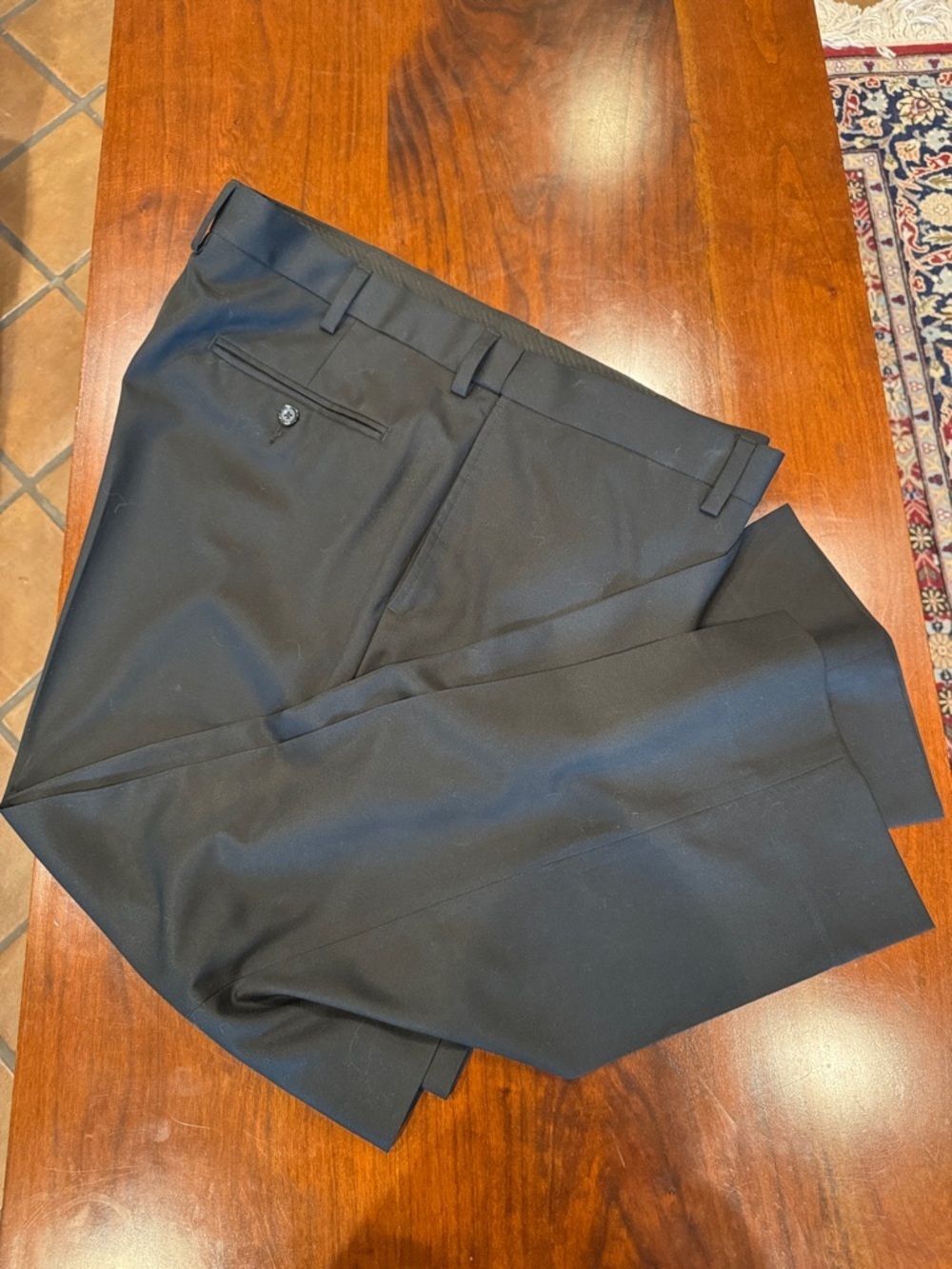 NWOT GS Perfect Fit Black Dress Pants - Size 46/30 Wrinkle Resistant Travel